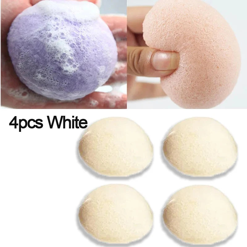 Konjac Facial Cleansing Sponge - Natural Exfoliating Puff