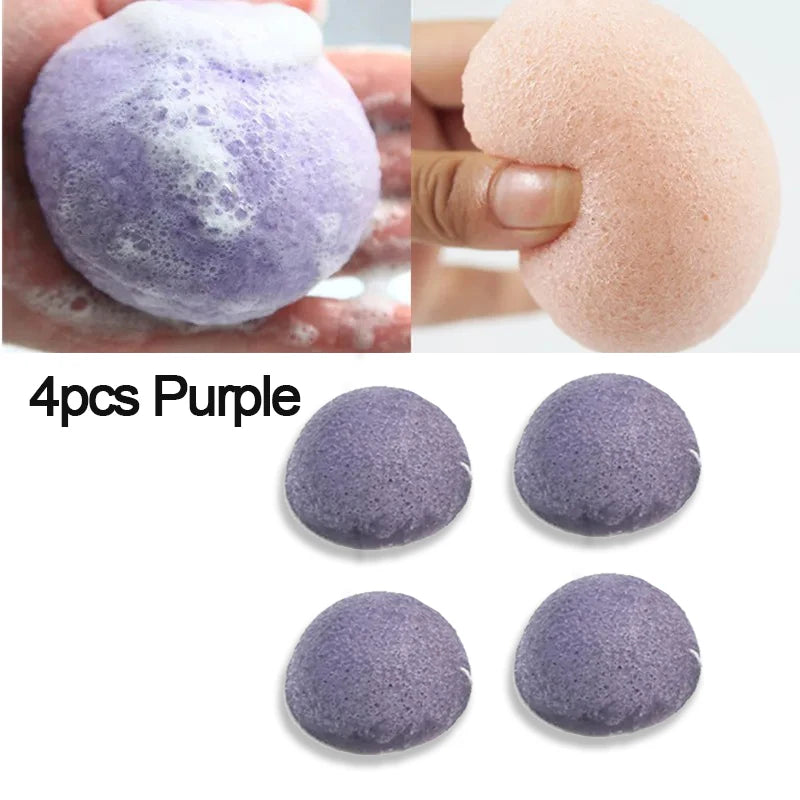 Konjac Facial Cleansing Sponge - Natural Exfoliating Puff