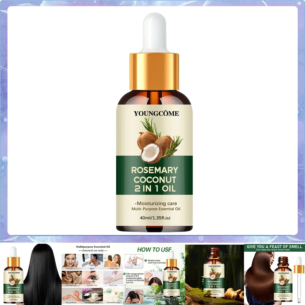 Rosemary & Coconut 2-in-1 Hair Oil