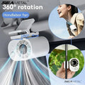 Clip-On Car Fan with 360° Rotation