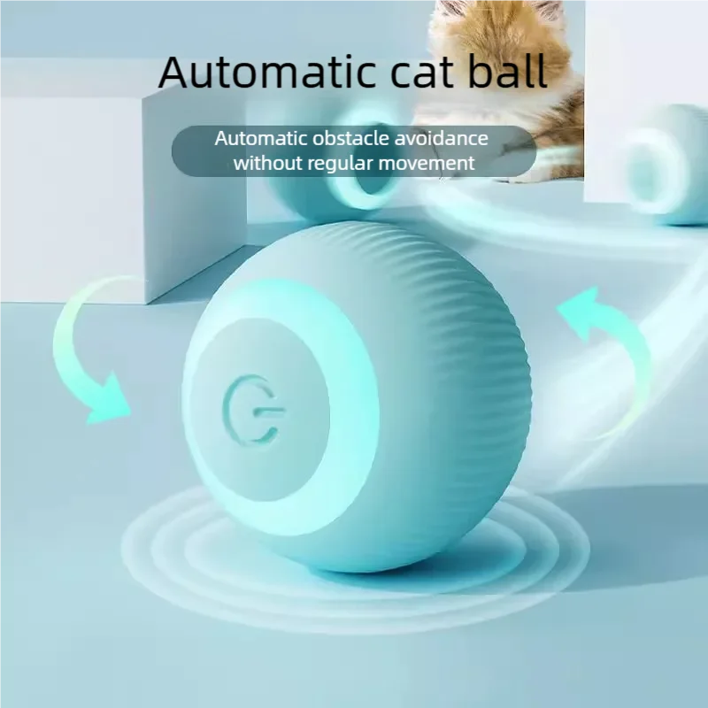 Automatic Rolling Smart Ball Cat Toy
