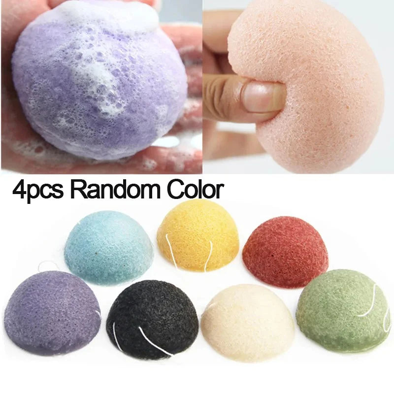 Konjac Facial Cleansing Sponge - Natural Exfoliating Puff