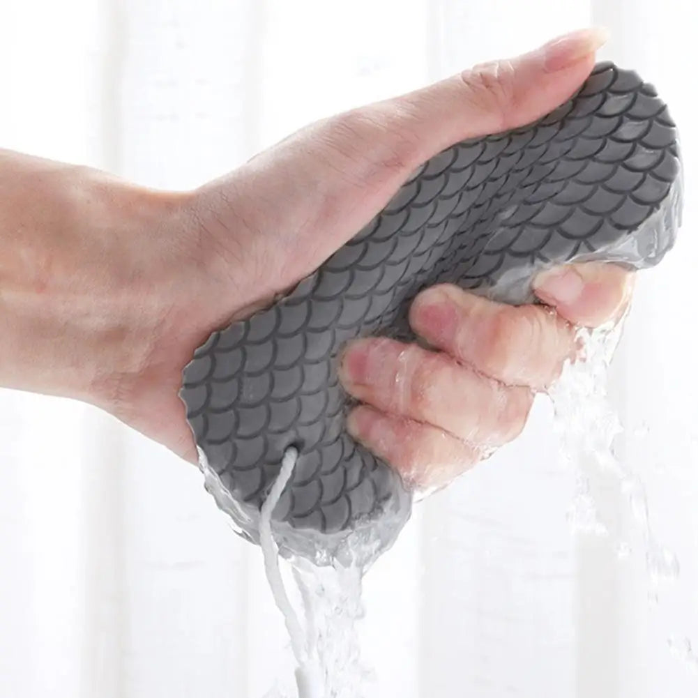 Exfoliating Body Scrubber Set - Deep Cleansing Bath Sponge