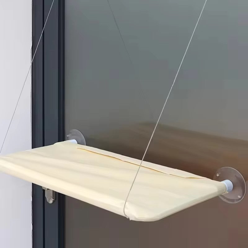 Cat Window Hammock with Strong Suction Cups, Space-Saving Cat Window Perch Bed for Indoor Cats