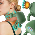 Wireless Neck and Shoulder Massager with Heat, 4D Kneading Cordless Massager for Neck, Back & Shoulders